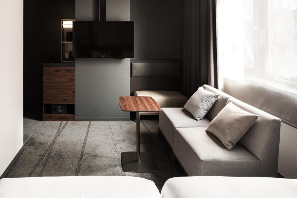 Posezení v ubytování Bespoke Hotel Shinjuku