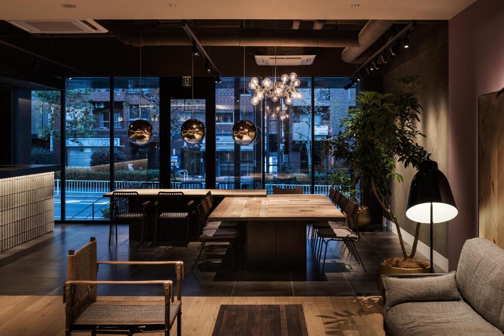 Posezení v ubytování Bespoke Hotel Shinjuku