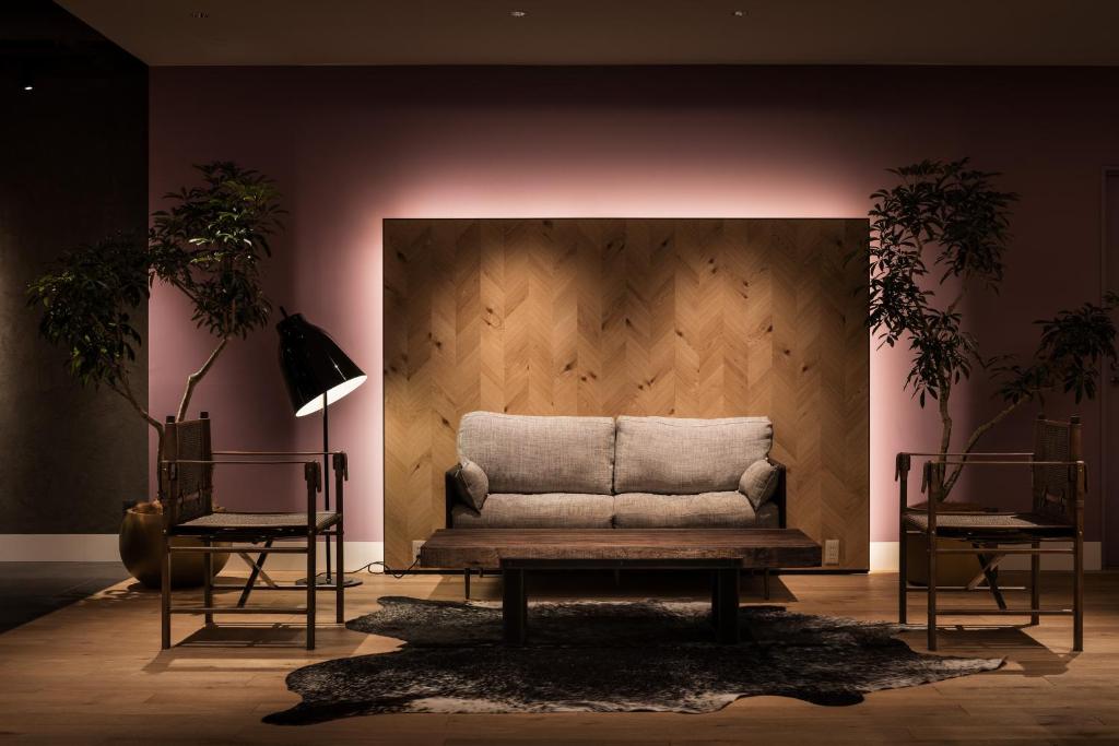 Posezení v ubytování Bespoke Hotel Shinjuku