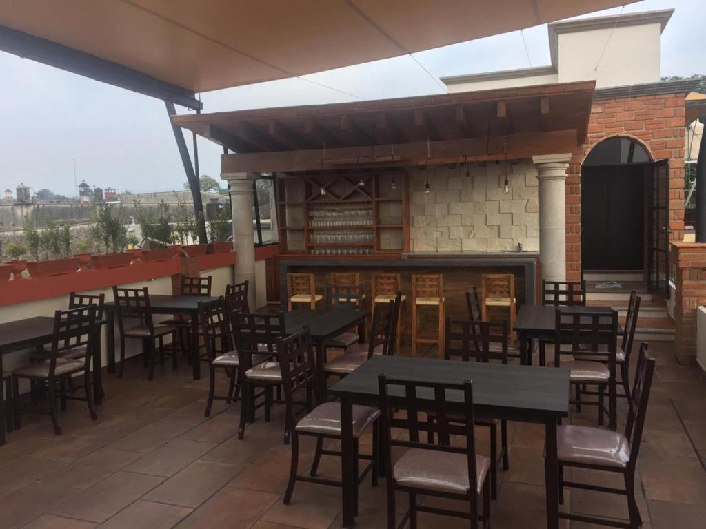 Restaurace v ubytování Hotel Posada San Antonio Coatepec
