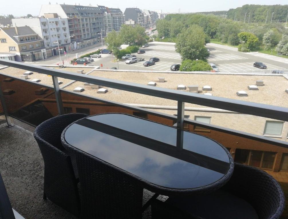 Balkón nebo terasa v ubytování Duinenzicht