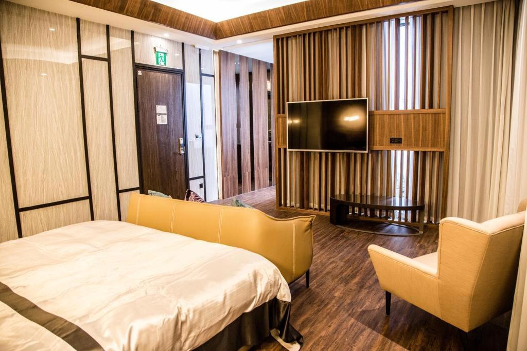 TV a/nebo společenská místnost v ubytování Kumotsuki Motel