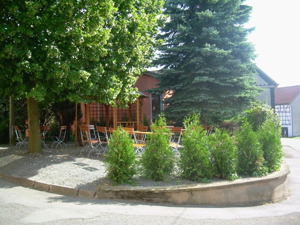 Zahrada ubytování Landgasthof "Zur Linde"