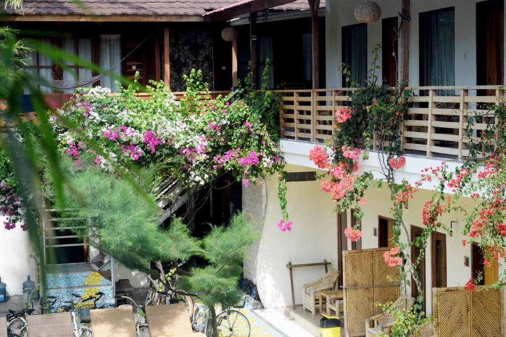 Zahrada ubytování Panda Cottage