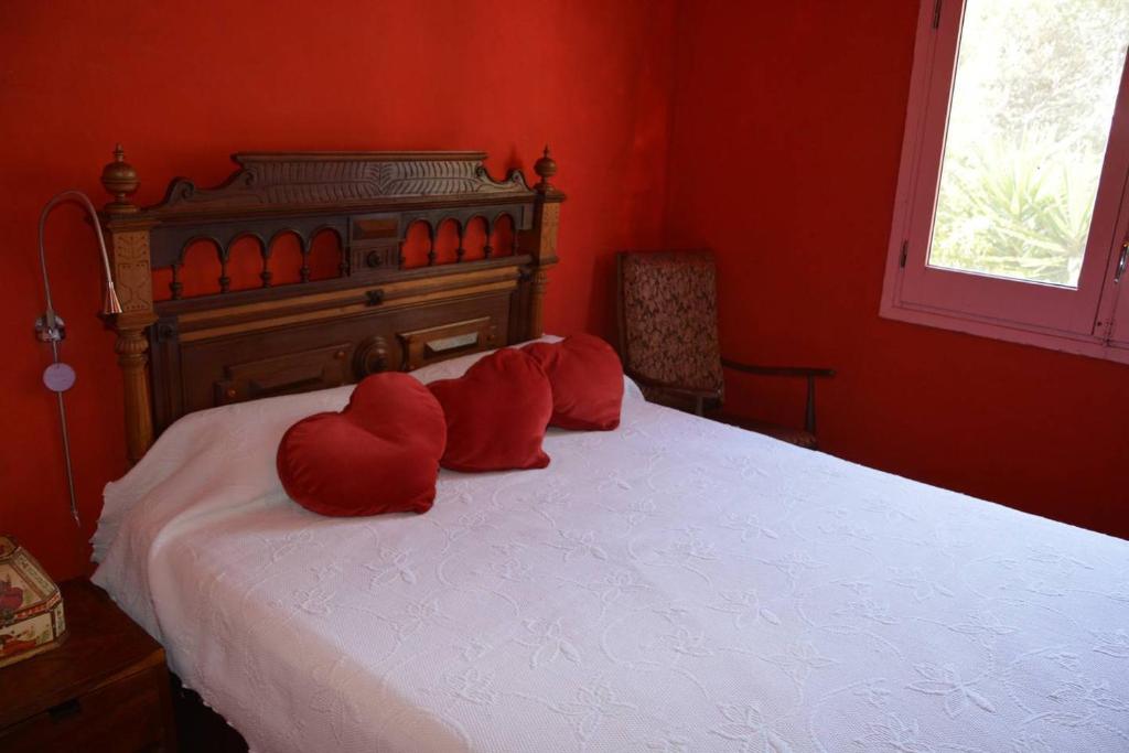 Posteľ alebo postele v izbe v ubytovaní Entre Olivos: Very Charming Villa 18 SLEEPERS