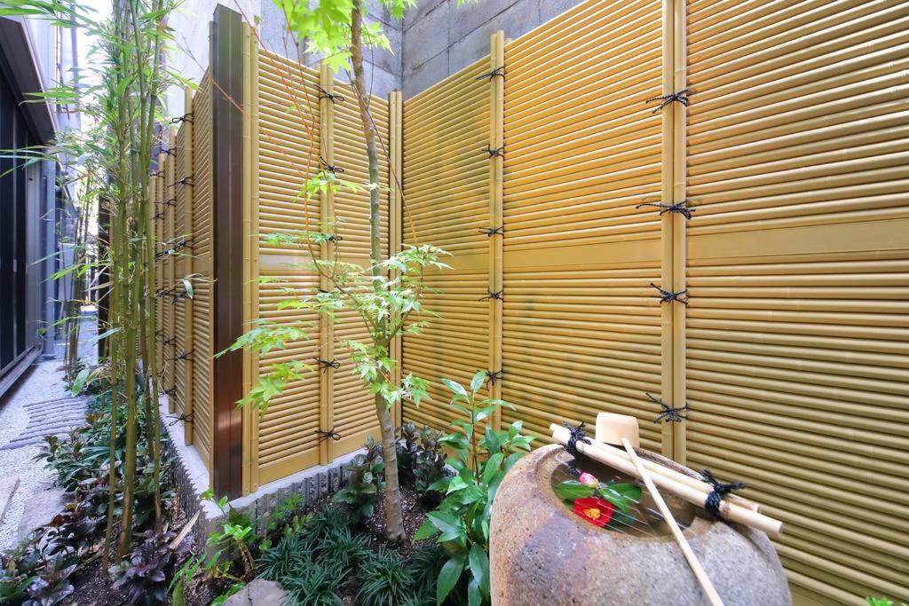 Zahrada ubytování Kyo Machiya Ryokan Yuan