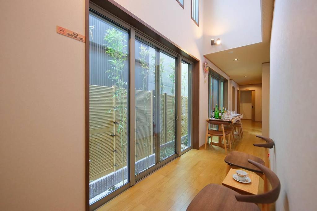 Posezení v ubytování Kyo Machiya Ryokan Yuan