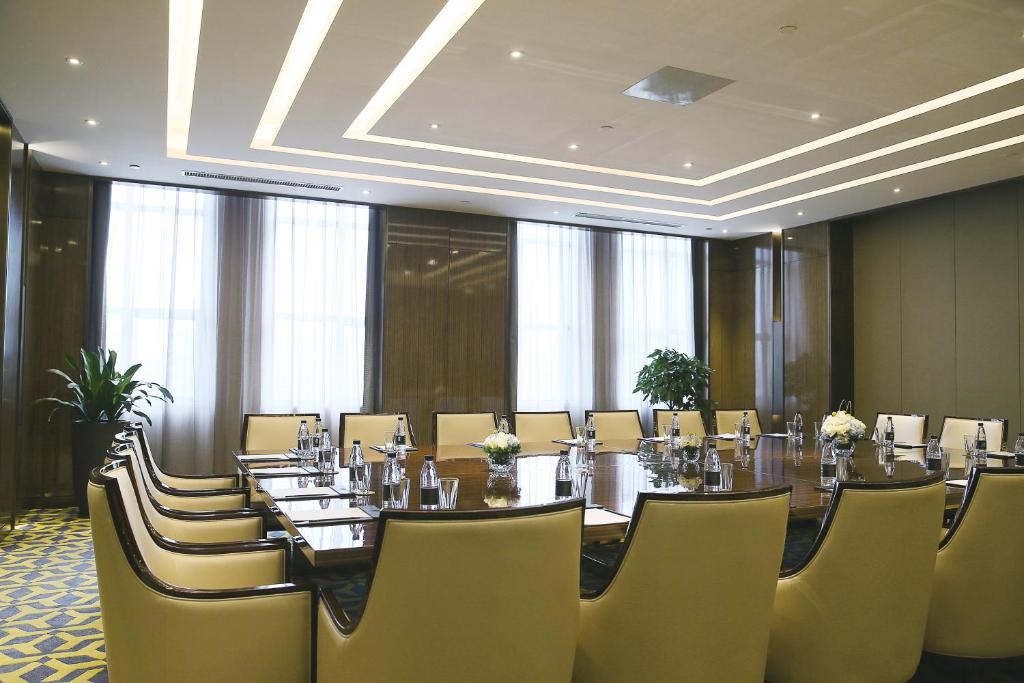 Konferenční prostory v ubytování Yinchuan Xifujing Hotel