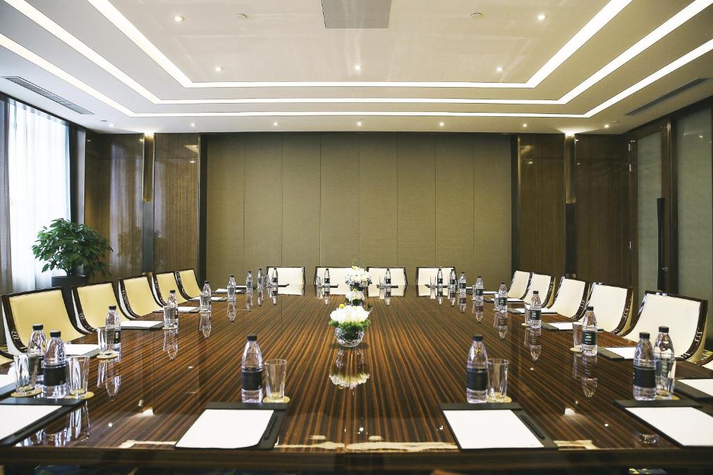 Konferenční prostory v ubytování Yinchuan Xifujing Hotel