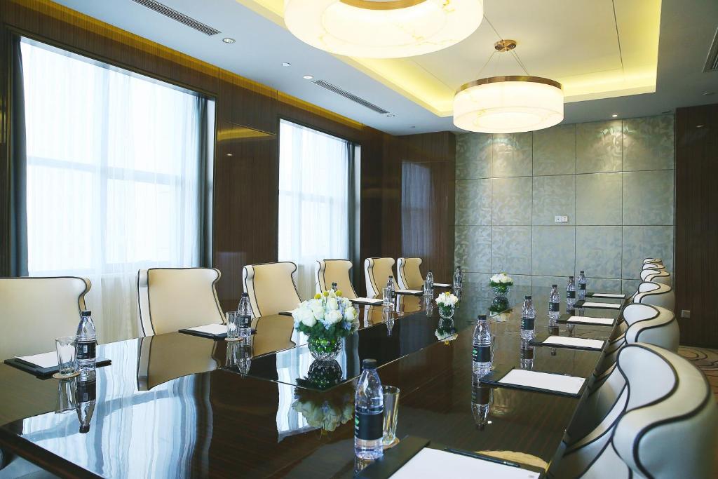 Konferenční prostory v ubytování Yinchuan Xifujing Hotel
