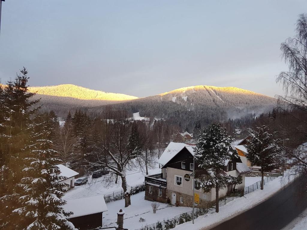 Apartmány Anička v zimě