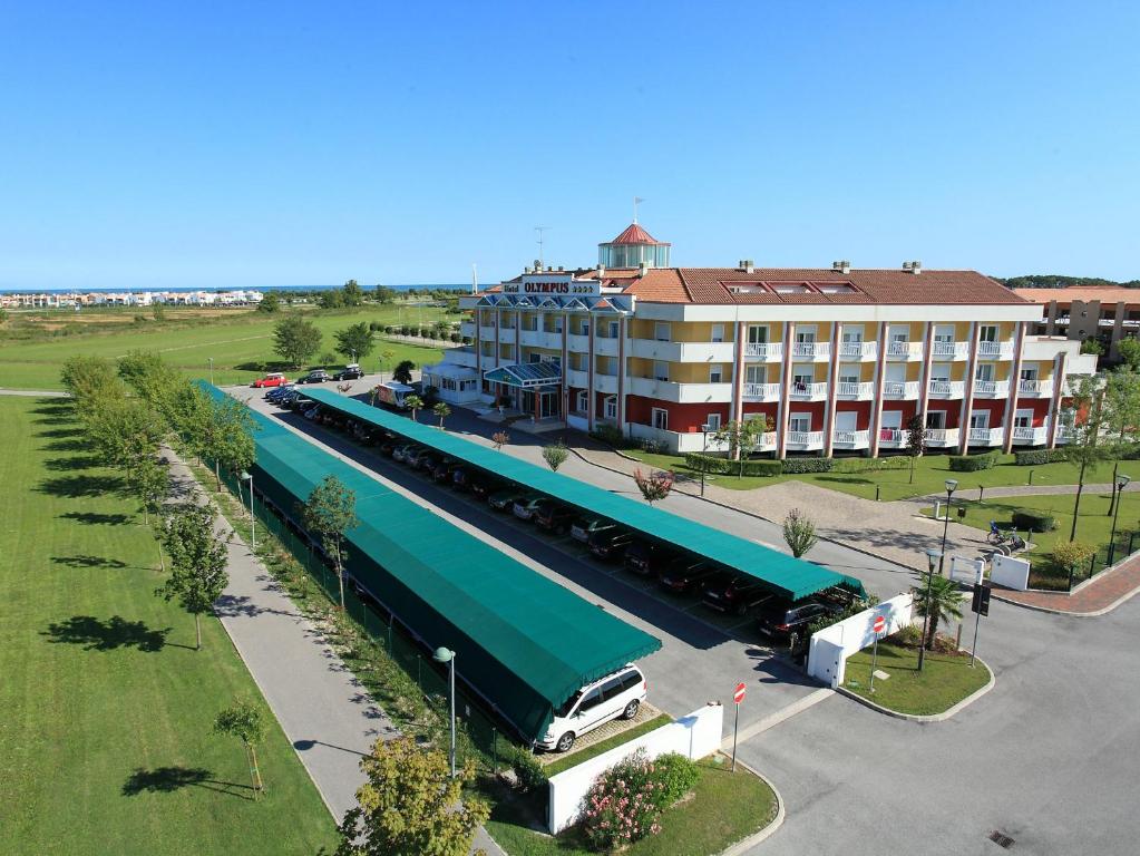 Bazén v ubytování Hotel Olympus nebo v jeho okolí