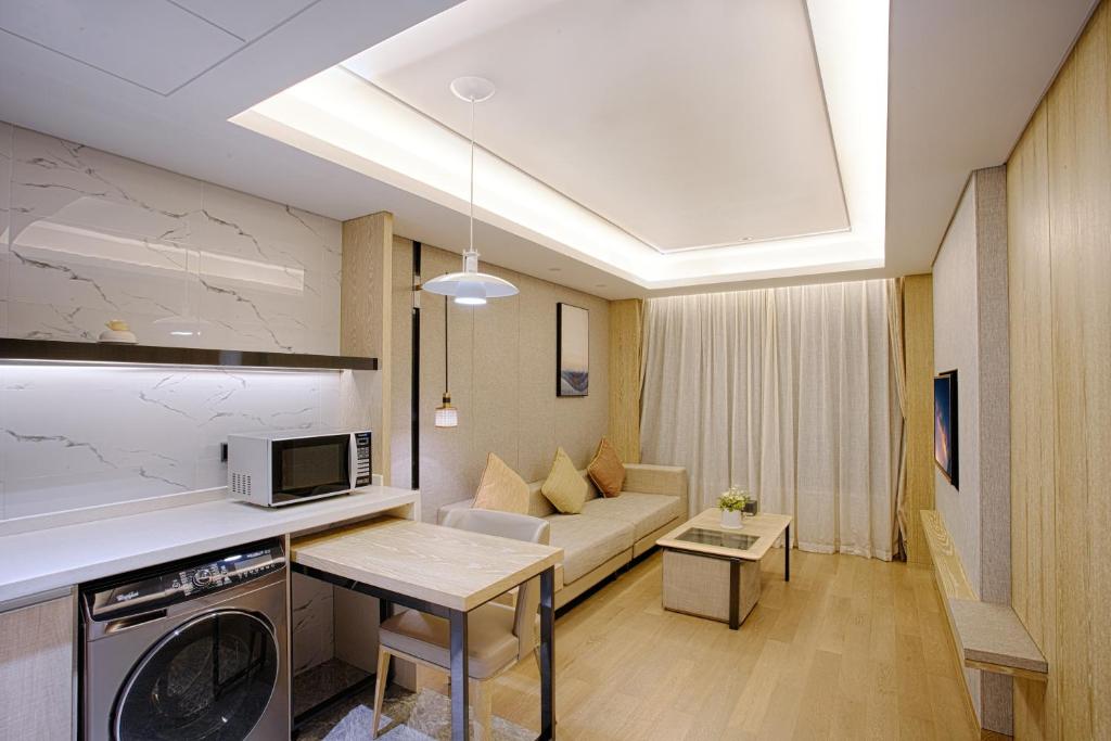 Posezení v ubytování Shenzhen FY Hotel