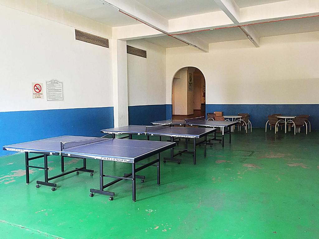 Stolní tenis v ubytování Amadel Residence 爱媄德民宿 13 nebo okolí