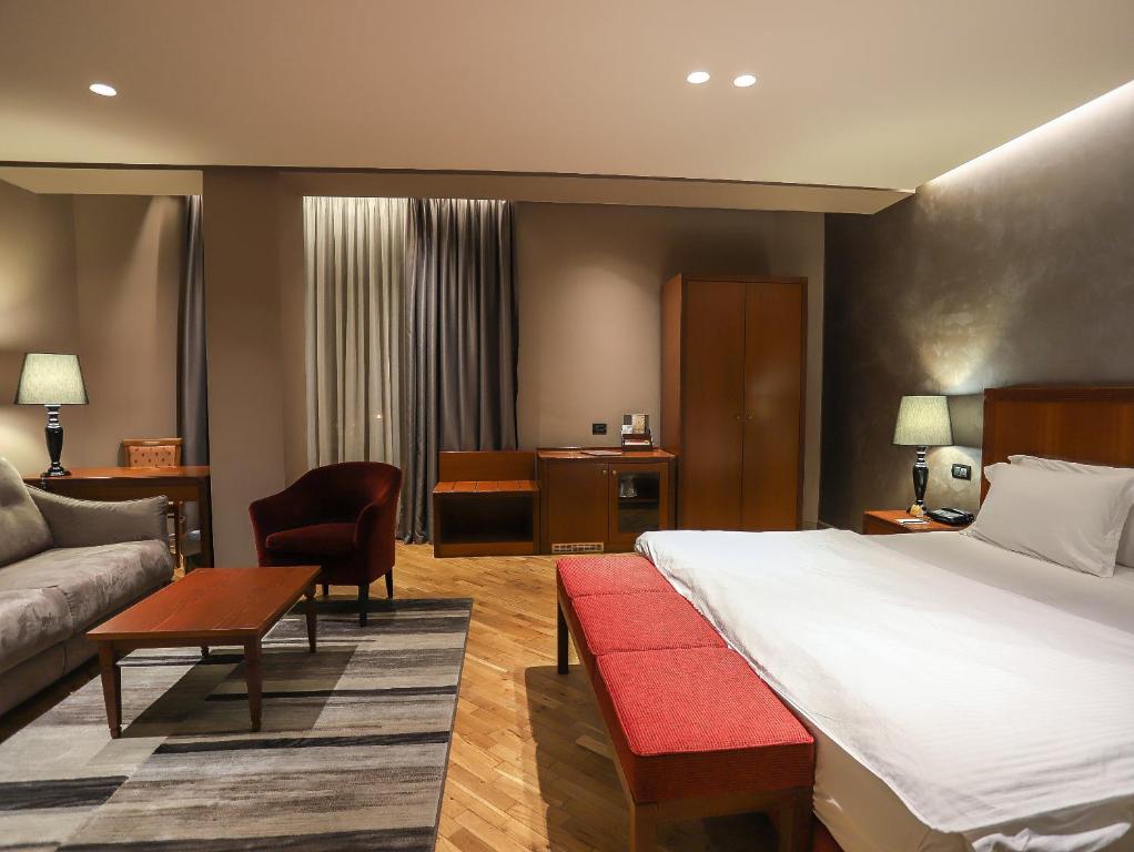 Et sittehjørne på Mondial Hotel