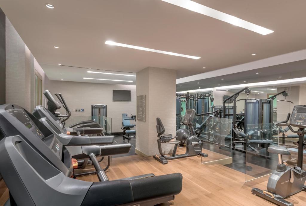 Fitness centrum a/nebo fitness zařízení v ubytování Crimson Resort and Spa Boracay