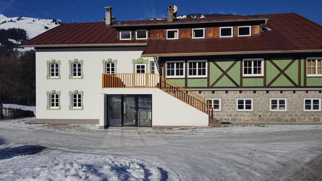 Budova, kde se apartmán nachází