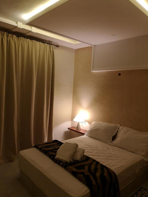 Postel nebo postele na pokoji v ubytování My Home Mirelft