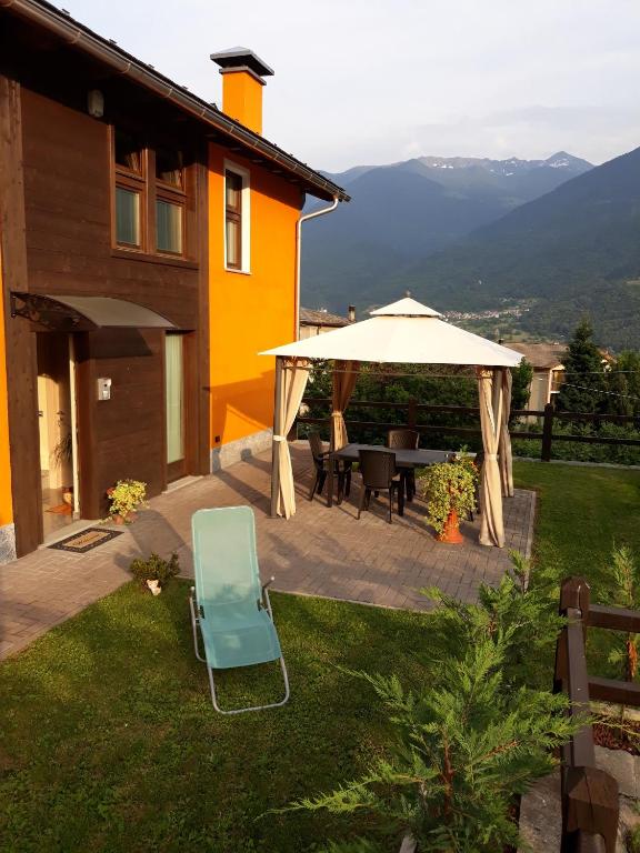 Nespecifikovaný výhled na hory nebo výhled na hory při pohledu z bed and breakfast