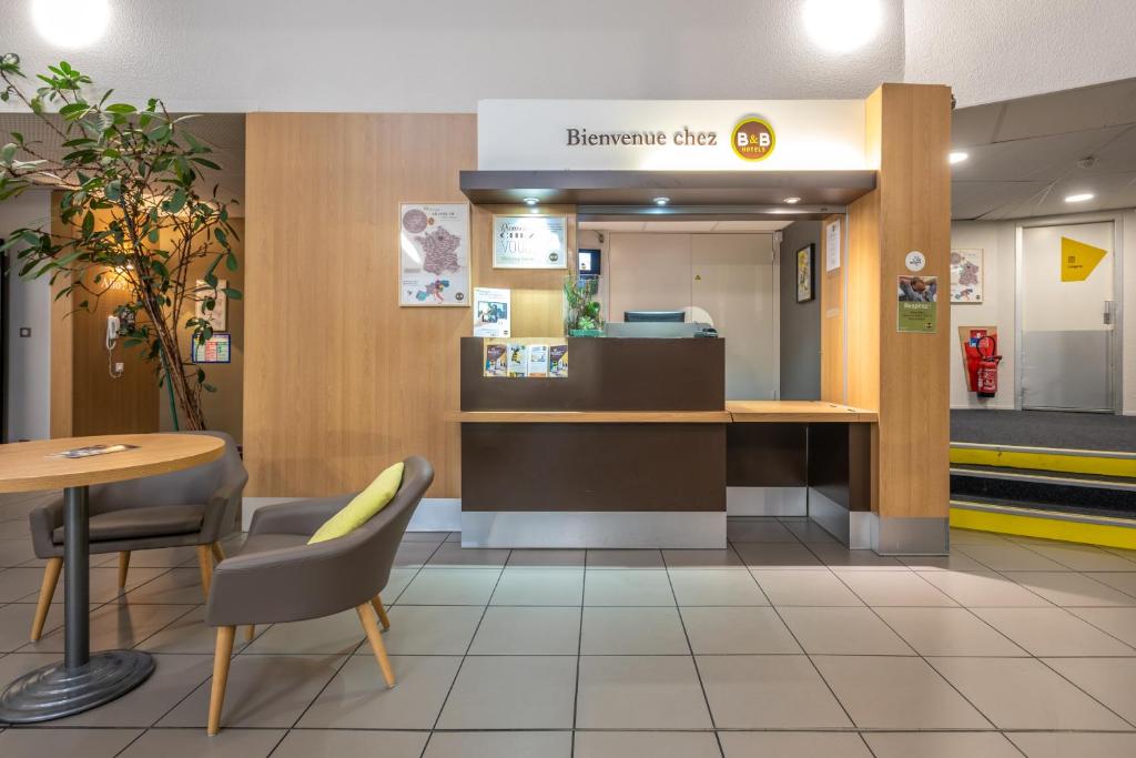 Restaurace v ubytování B&B HOTEL Quimper Sud Bénodet