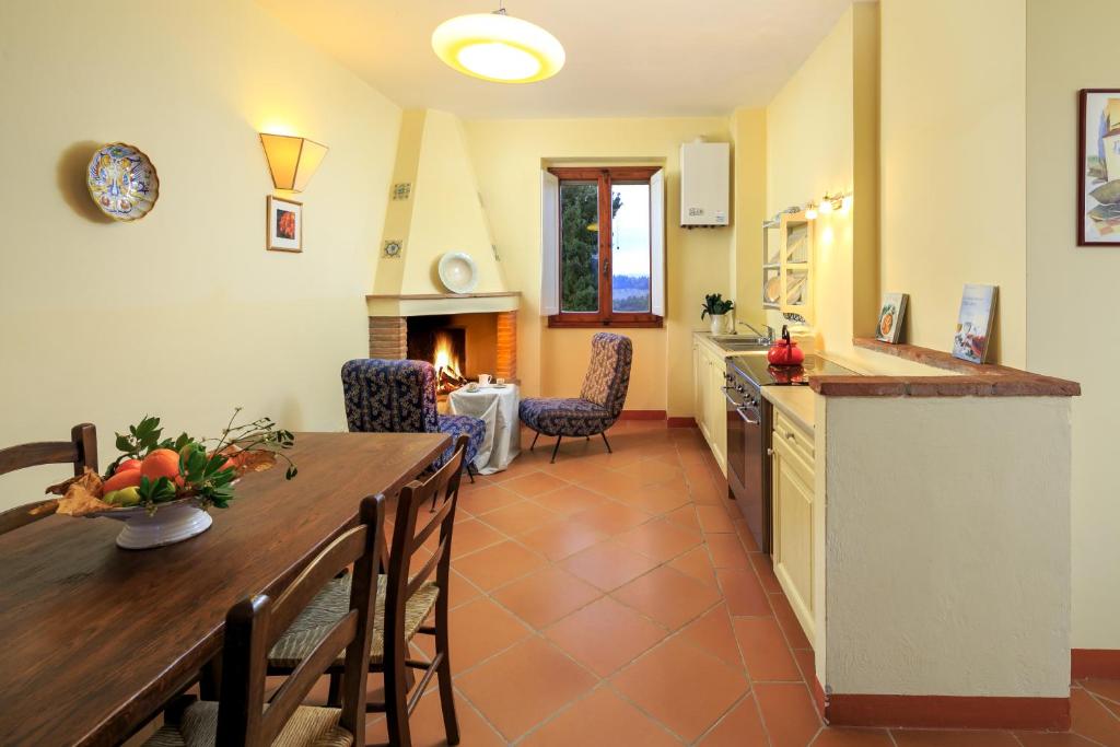Część wypoczynkowa w obiekcie Agriturismo Fattoria Santo Stefano