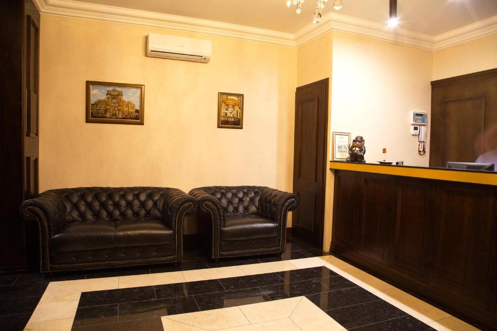 Posezení v ubytování Boomerang Boutique Hotel