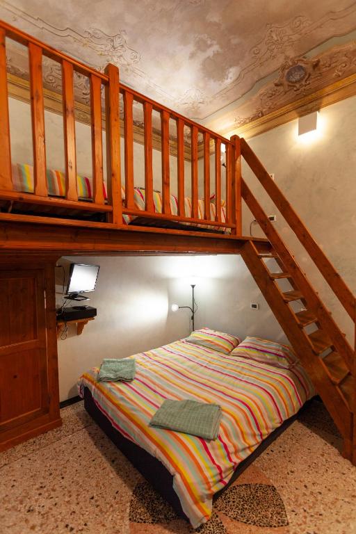 Postel nebo postele na pokoji v ubytování Due Papi