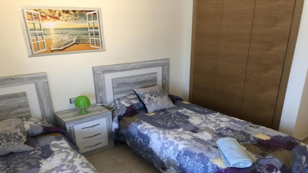 Postel nebo postele na pokoji v ubytování Sensacional Chalet Adosado de lujo "Vacaciones todo el año"