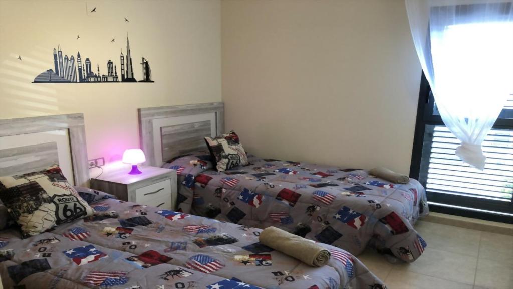 Postel nebo postele na pokoji v ubytování Sensacional Chalet Adosado de lujo "Vacaciones todo el año"