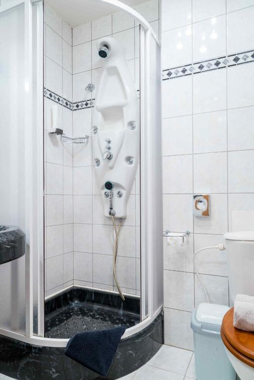 Koupelna v ubytování Villa Karolina