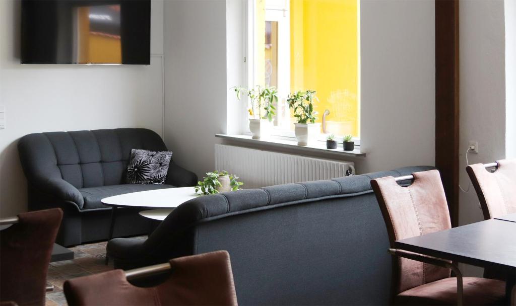 Posezení v ubytování Kanns Hotel