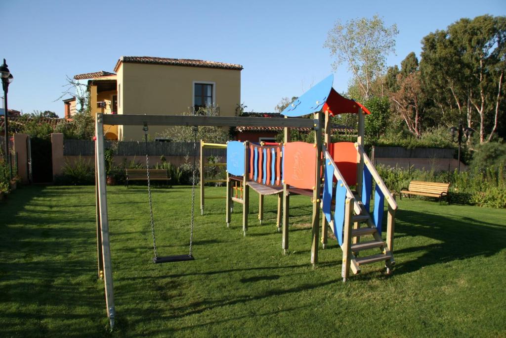 De kinderspeelruimte van Borgo Degli Ulivi