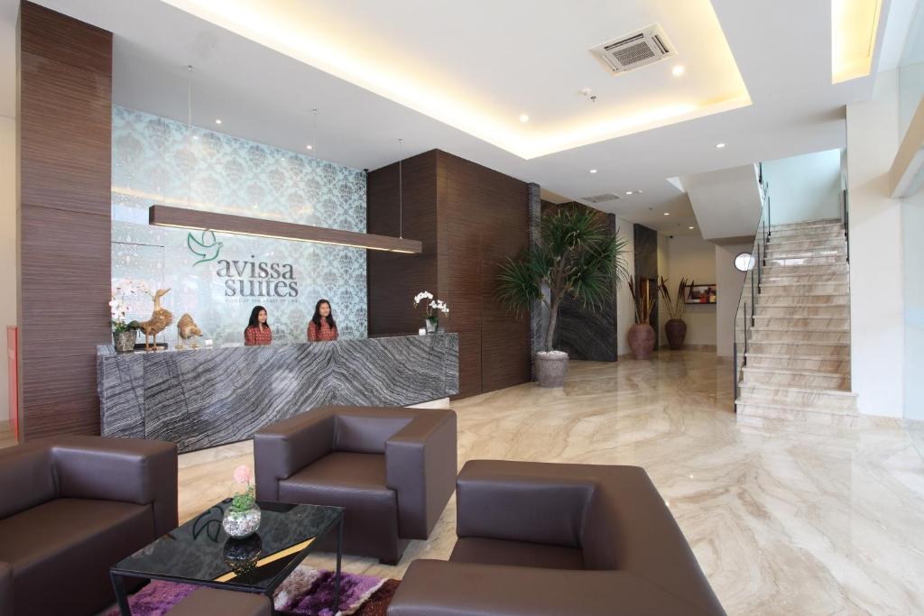 Istumisnurk majutusasutuses Avissa Suites