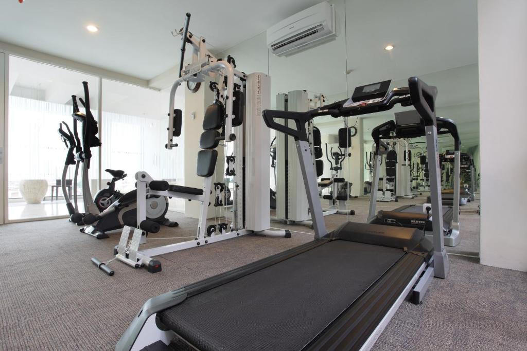 Spordikeskus ja/või sportimisvõimalused majutusasutuses Avissa Suites