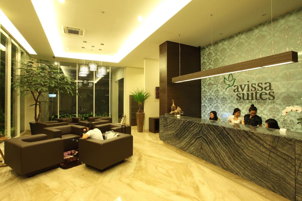 Istumisnurk majutusasutuses Avissa Suites