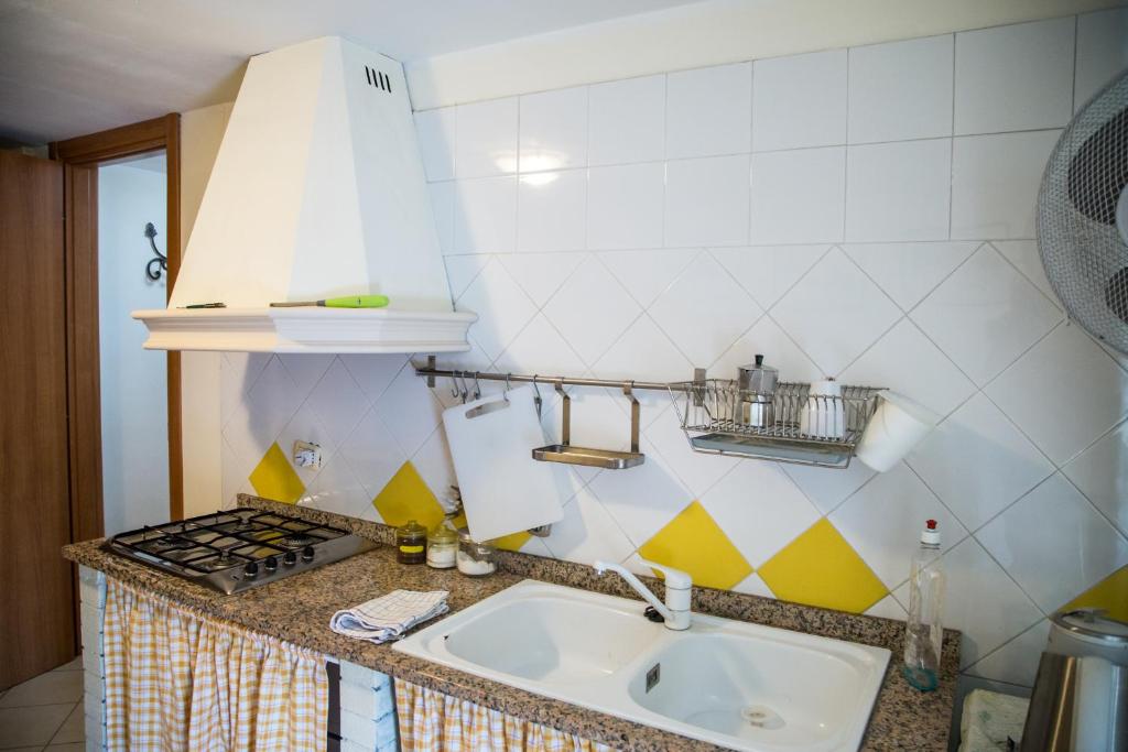Kuchyňa alebo kuchynka v ubytovaní Zagarella House