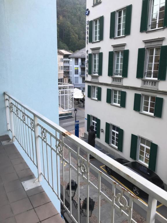 Balkón nebo terasa v ubytování Bad Ragaz Appartement