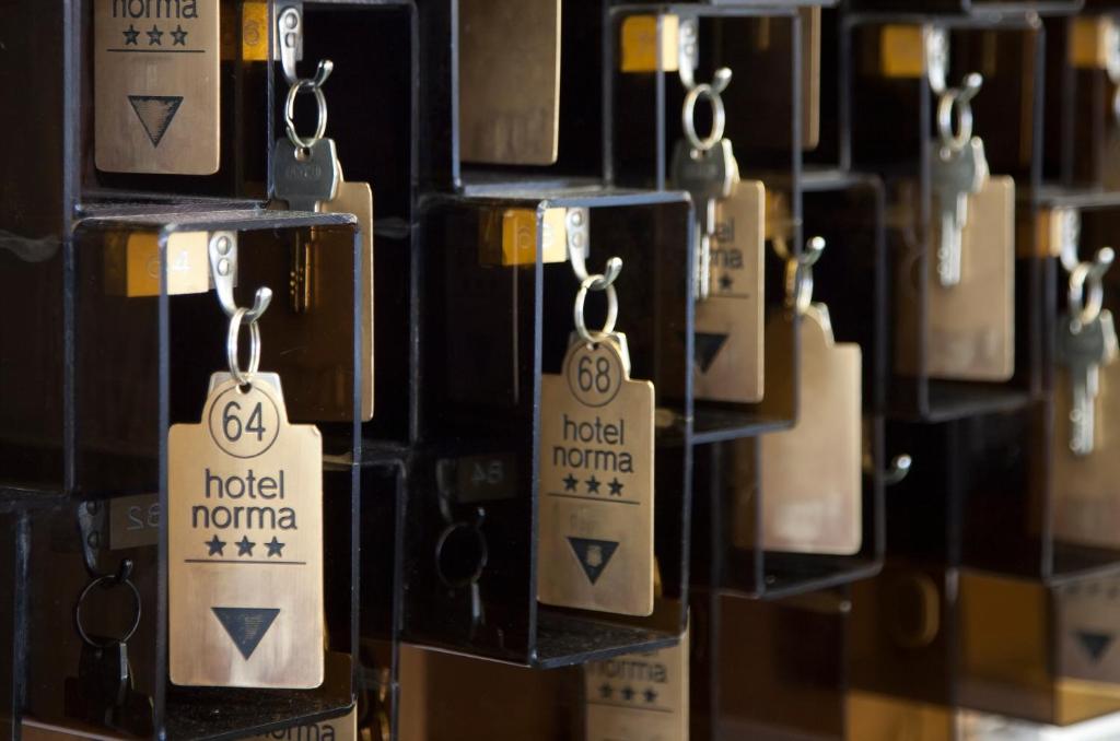 Certifikát, hodnocení, plakát nebo jiný dokument vystavený v ubytování Hotel Norma
