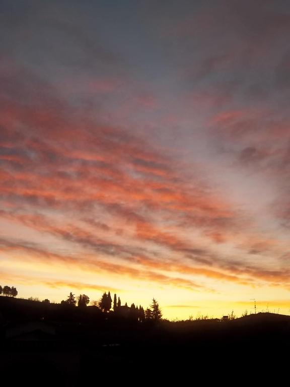 The sunrise or sunset as seen from Az apartmant or nearby