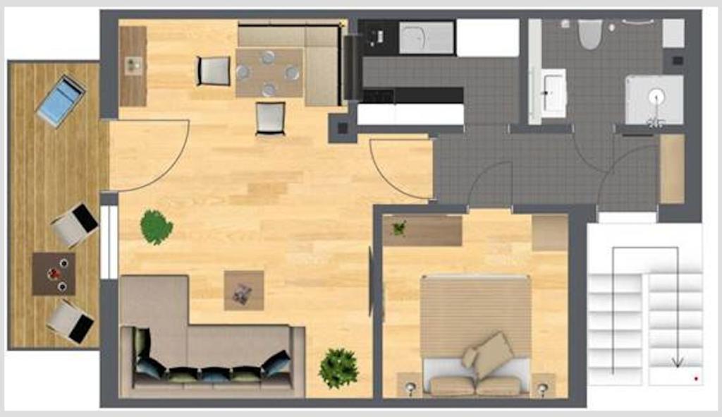 Bergelemente - Ferienwohnung