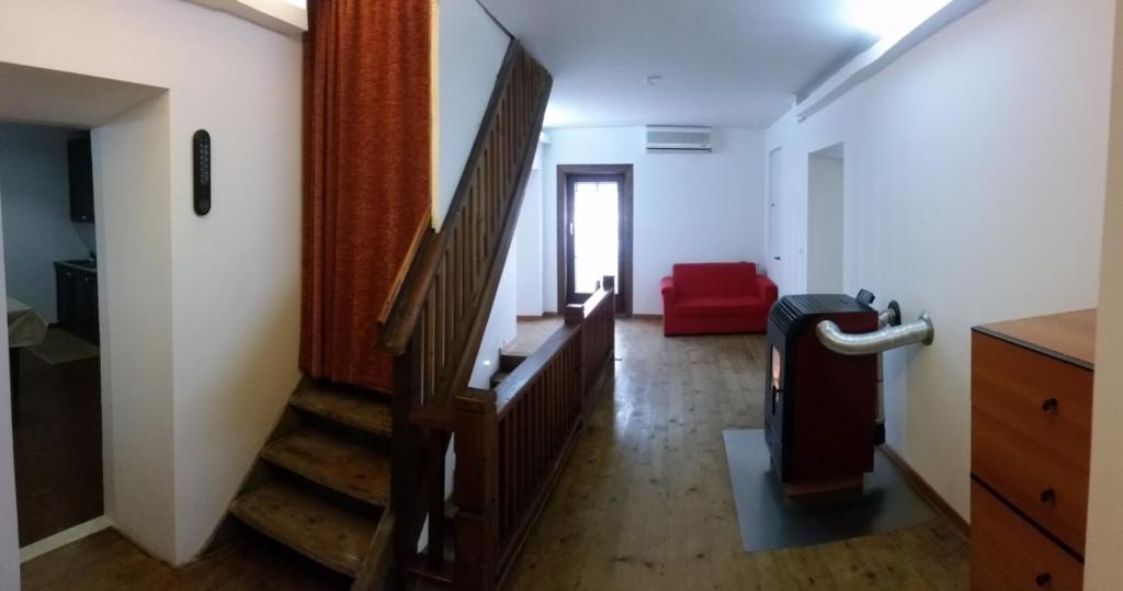 Posezení v ubytování La Perla della Drava