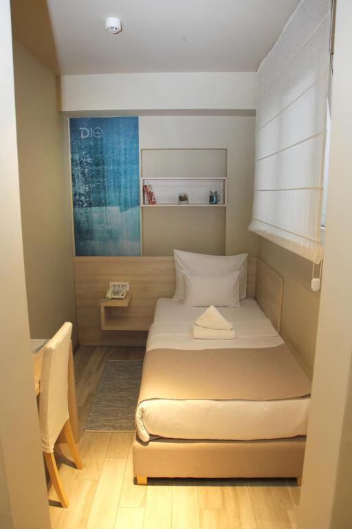 Letto o letti in una camera di Garni Hotel D10