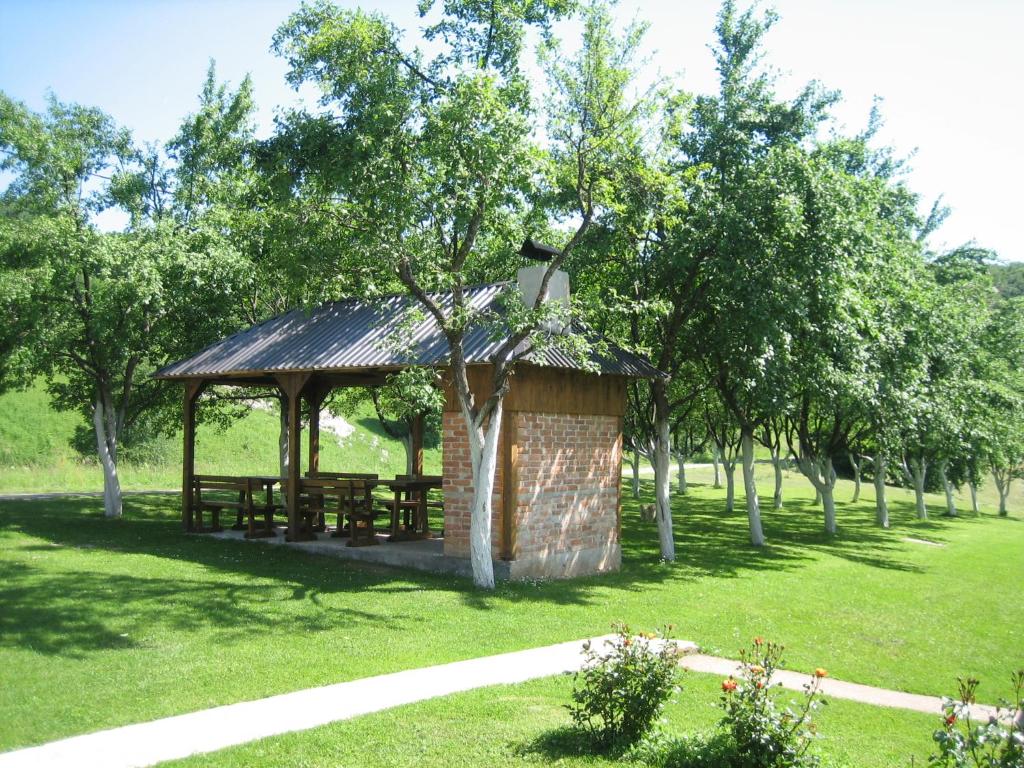 Zahrada ubytování Guesthouse Andja