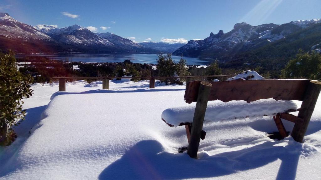 Naturlandskabet i nærheden af lodgen