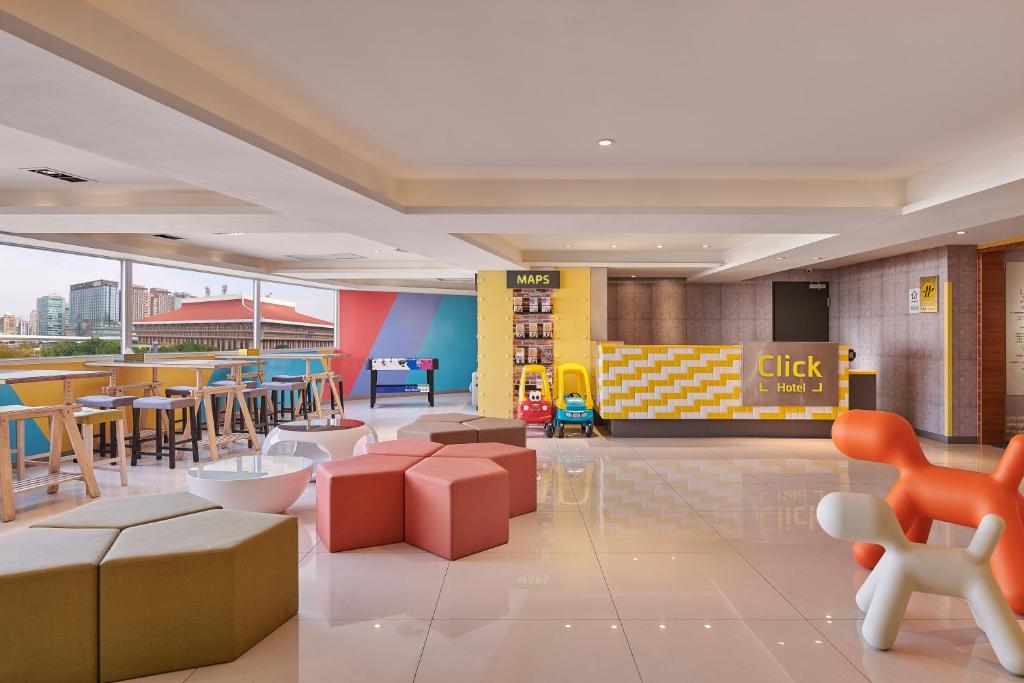 Posezení v ubytování Click Hotel - Taipei Main Station Branch