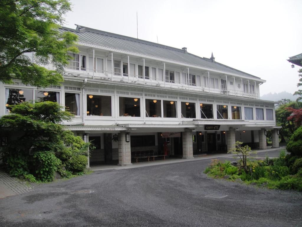 Budova, kde se ryokan nachází