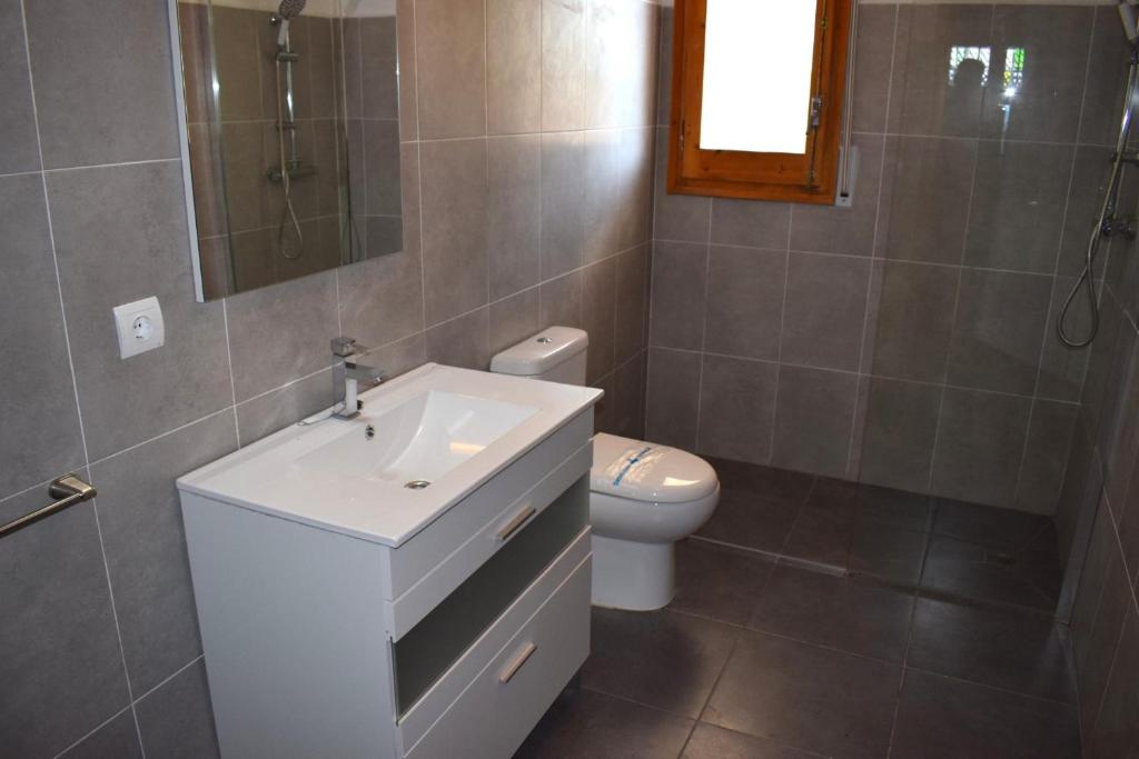 Koupelna v ubytování Villa Salitre