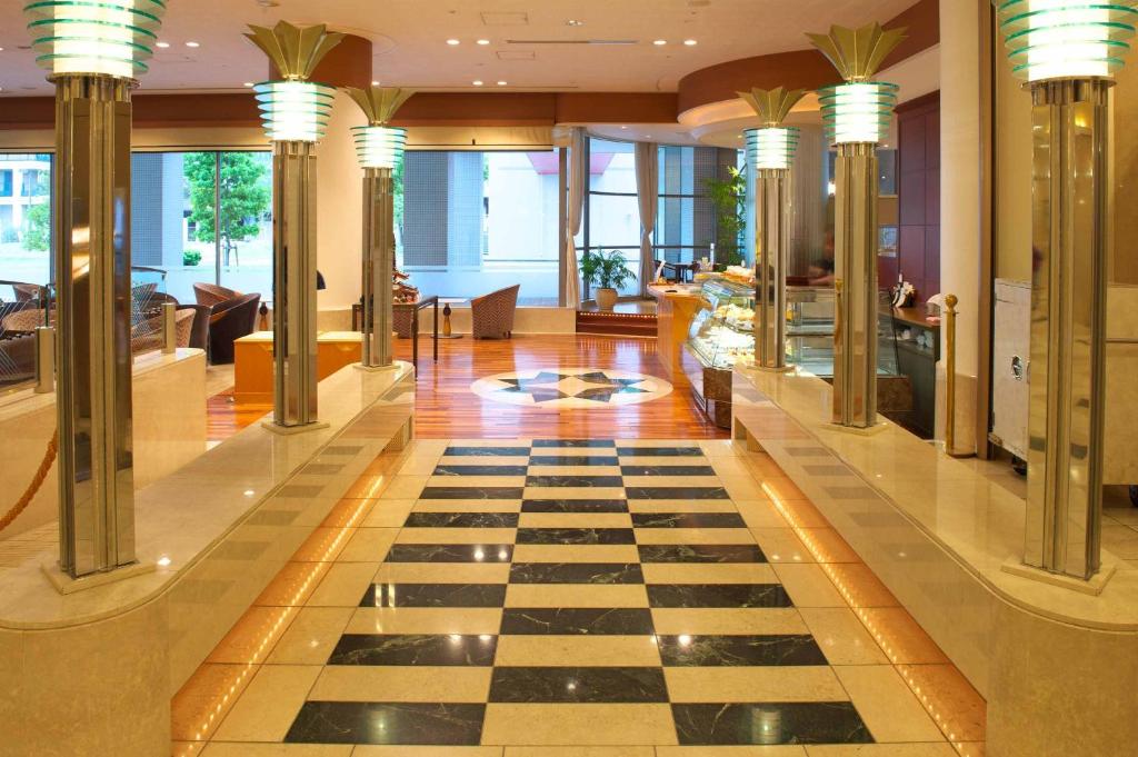 Vstupní hala nebo recepce v ubytování Miyako Hotel Amagasaki