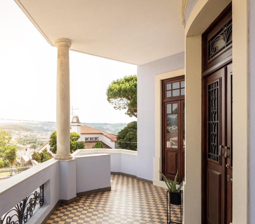 Balkón nebo terasa v ubytování Penedo da Saudade Suites & Hostel