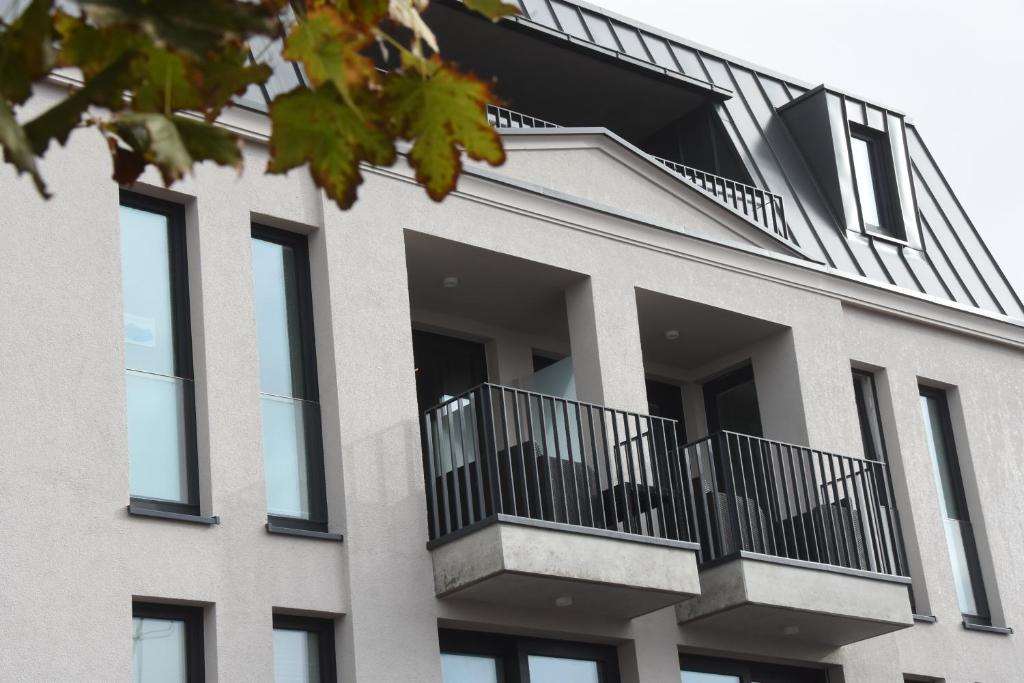 Balkón nebo terasa v ubytování meerZEIT Norderney